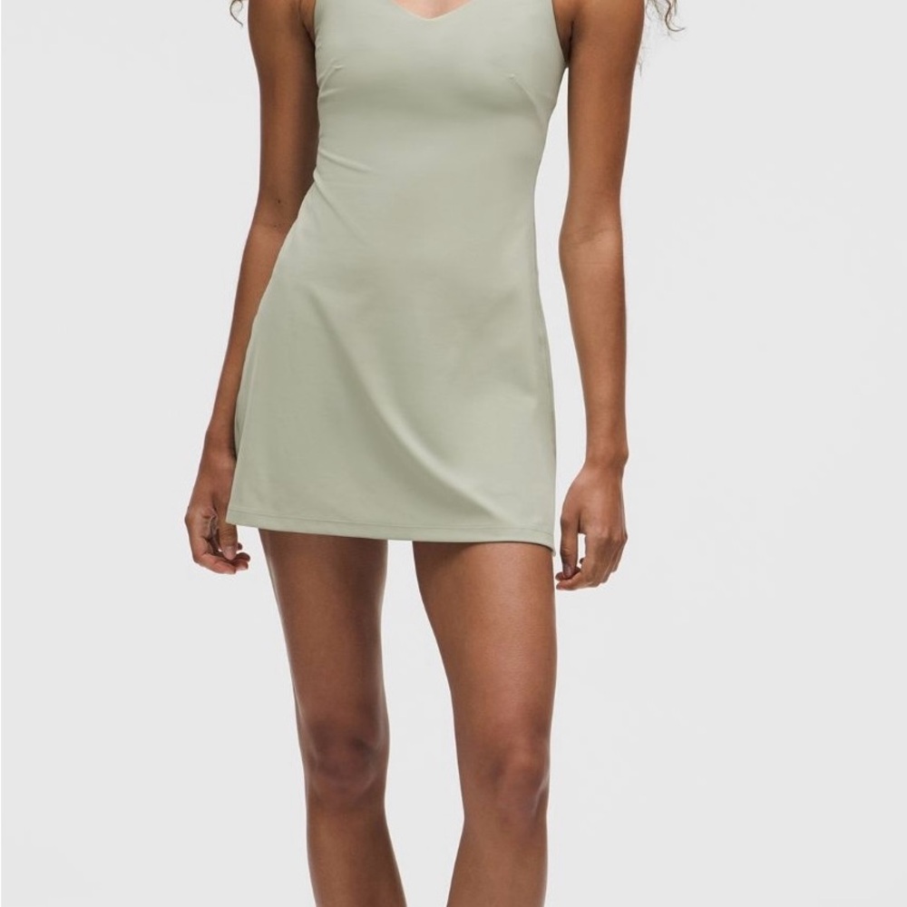 lululemon athletica Sage Green Mini Dress